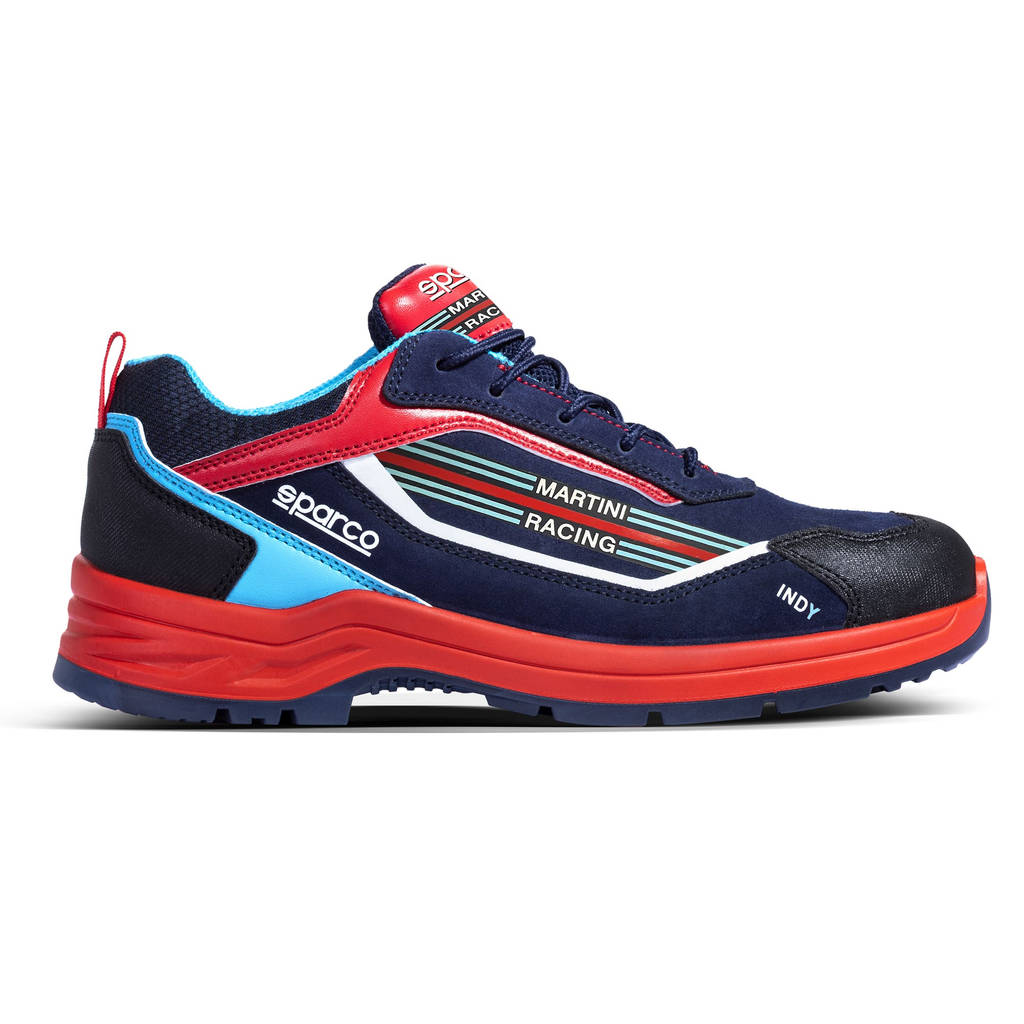 SPARCO 07537MR41BMRS Indy ESD S3 MARTINI RACING Shoes, navy blue/red, size 41 Photo-2 