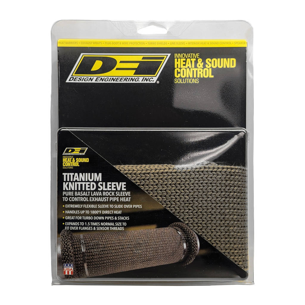 DEI 10042 Titanium Knit Exhaust Sleeve 3" x 36" Photo-2 