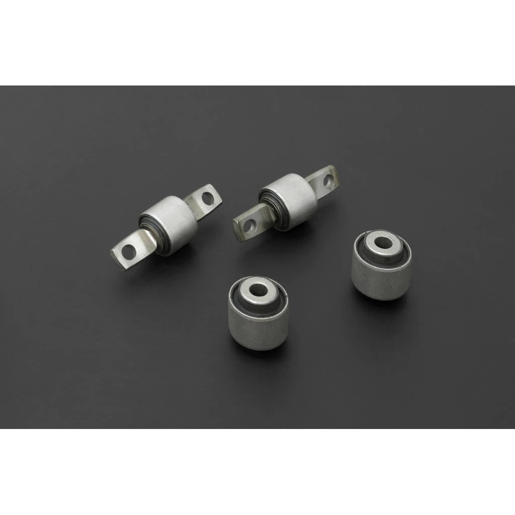 HARDRACE Q1166 Rear Upper Arm Bushing (Harden Rubber) Outer Bush 40mm 4PCS/SET for MITSUBISHI Lancer Evo 1-3 Photo-0 