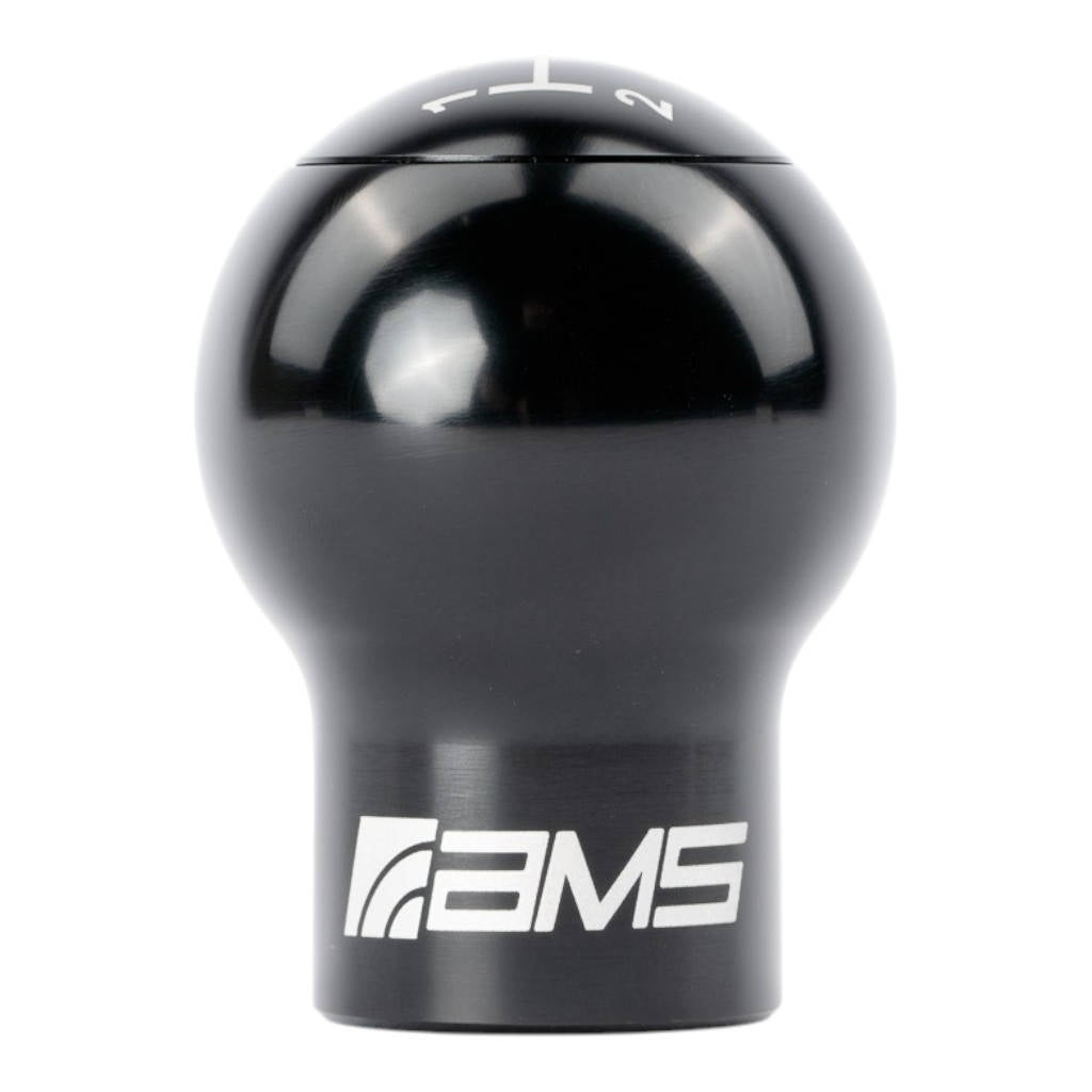 AMS AMS.50.06.0002-1 6-Speed Billet Shift Knob (incl. Red, Black, Silver Caps) for SUBARU WRX/STI 2004-2022 Photo-3 