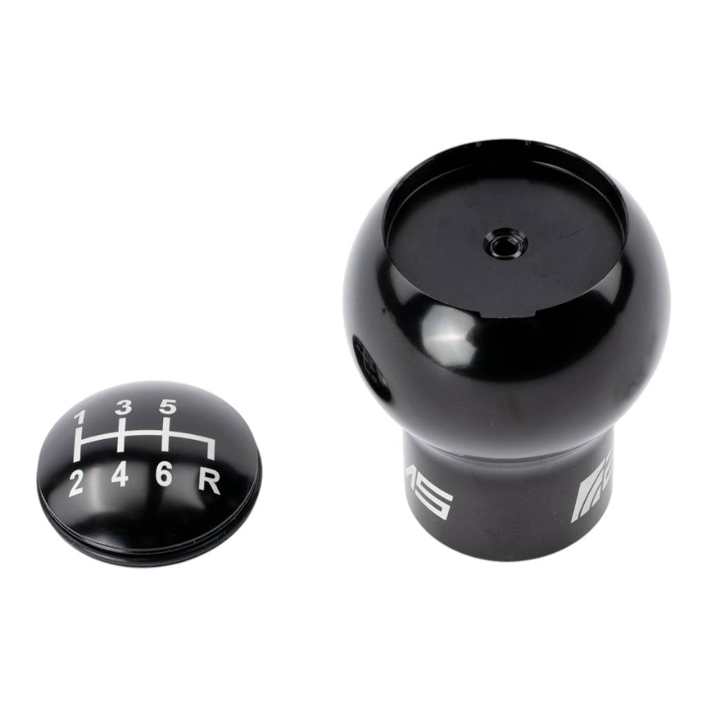 AMS AMS.50.06.0002-1 6-Speed Billet Shift Knob (incl. Red, Black, Silver Caps) for SUBARU WRX/STI 2004-2022 Photo-6 