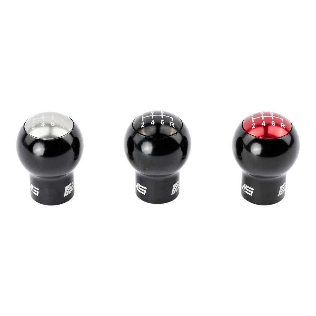 AMS AMS.50.06.0002-1 6-Speed Billet Shift Knob (incl. Red, Black, Silver Caps) for SUBARU WRX/STI 2004-2022 Photo-7 