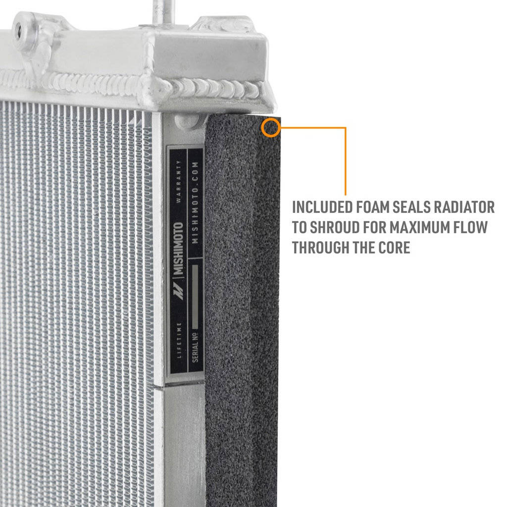MISHIMOTO MMRAD-WRX-22 Performance Aluminum Radiator for SUBARU WRX 2022 Photo-4 