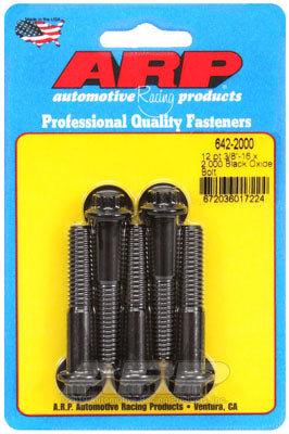 ARP 642-2000 SAE Bolt Kit 3/8-16 x 2.000 12pt black oxide bolts Photo-0 