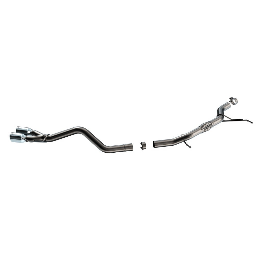 BORLA 140938 Cat-Back Exhaust System S-TYPE 2.50", S TIP 3.50" Bright Chrome, T-304 Stainless Steel for FORD Maverick 2.0L 2022-2023 Photo-0 