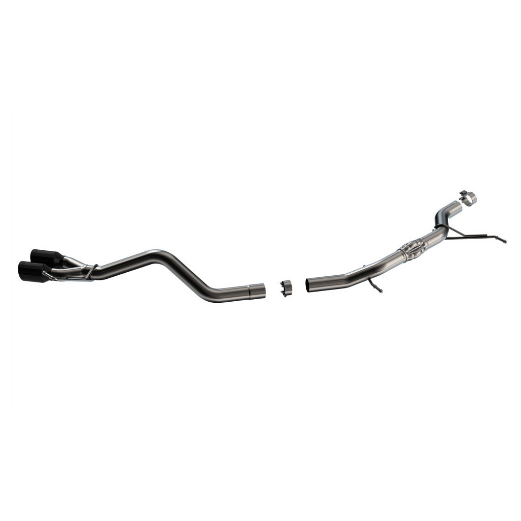 BORLA 140938BC Cat-Back Exhaust System S-TYPE 2.50", S TIP 3.50" Black Chrome, T-304 Stainless Steel for FORD Maverick 2.0L 2022-2023 Photo-0 