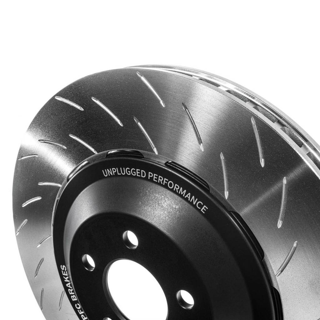 UNPLUGGED PERFORMANCE UP-M3MY-317-8.1 Big Brake Kit (front), UP x PFC 394mm Iron Rotors, Race Pads for TESLA Model 3 / Model Y Photo-4 
