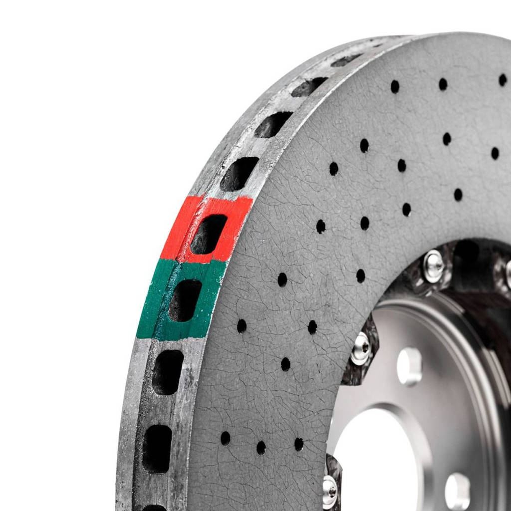 UNPLUGGED PERFORMANCE UP-MX2-350-4.1 Big Brake (front), Street Pads, Carbon Ceramic for TESLA Model X 2021 Photo-11 