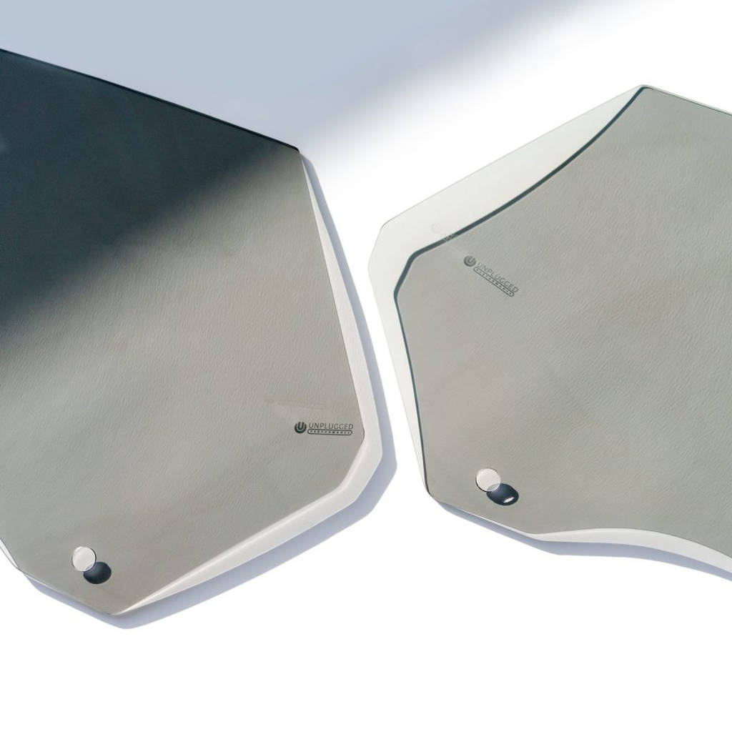 UNPLUGGED PERFORMANCE UP-MS2-123-1.1 Rear Windshield Replacement, Lexan for TESLA Model S 2021 Photo-0 