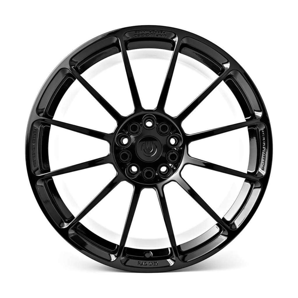 UNPLUGGED PERFORMANCE UP-UP03-DBL-003 Single Wheel UP-03, Forged, 19x11+31 - 5x120 /5x114.3 Double Drill, Satin Titanium for TESLA Model S 2021 Photo-3 