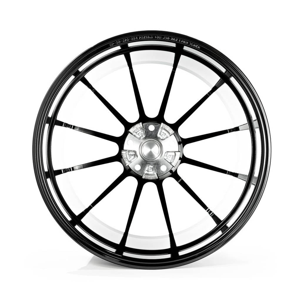UNPLUGGED PERFORMANCE UP-UP03-120-009 Single Wheel UP-03, 22x9.5+35 - 5x120, Plaid Spec, Satin Titanium for TESLA Model S2 / Model X2 Photo-1 