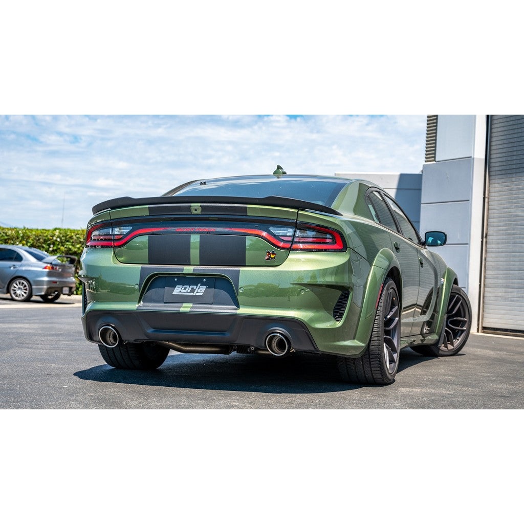 BORLA 60729 Exhaust optional tips (pair) - 5" OUTLET BRIGHT CHROME for CHRYSLER 300C 2023/ DODGE CHARGER '15-'24 Photo-2 