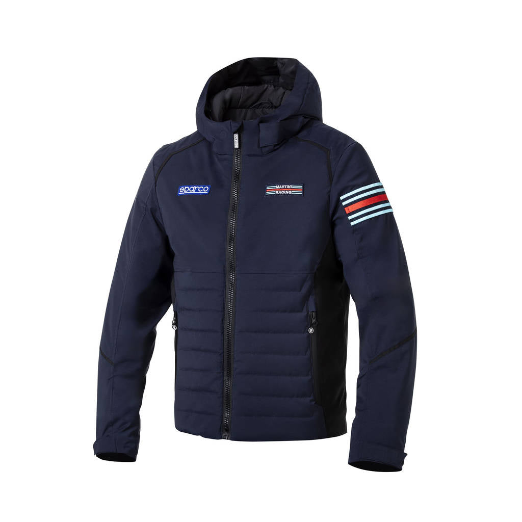 SPARCO 01361MRBMBI3L Teamwear winter jacket MARTINI RACING navy blue/white L Photo-0 