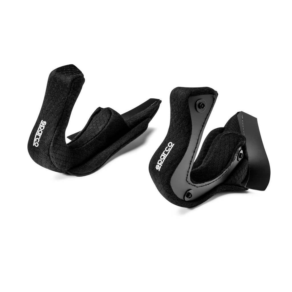 SPARCO 0032RJ03NR35 Cheek padding PRIME open face 8860 black 35mm Photo-0 