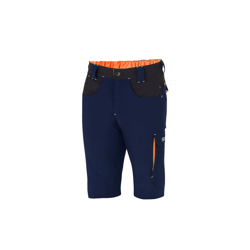 SPARCO 02428BMAF5XXL Mechanic's tech light shorts TW navy blue/ orange 2XL Photo-0 