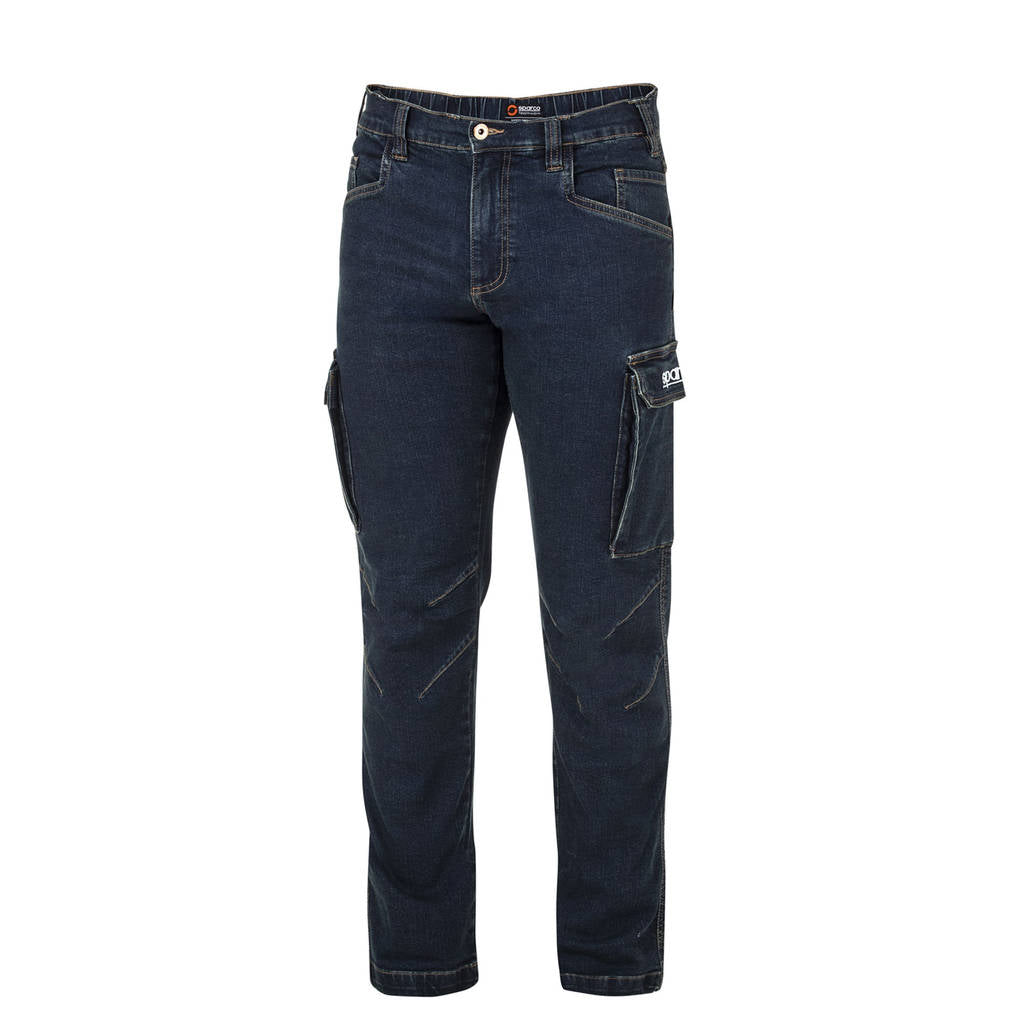 SPARCO 02430BS2M Mechanic's tech denim jeans TW M Photo-0 