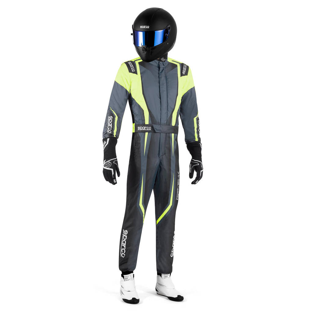 SPARCO 00231062NRGF Karting suit PRIME K 8877-2022 black/yellow 62 Photo-0 