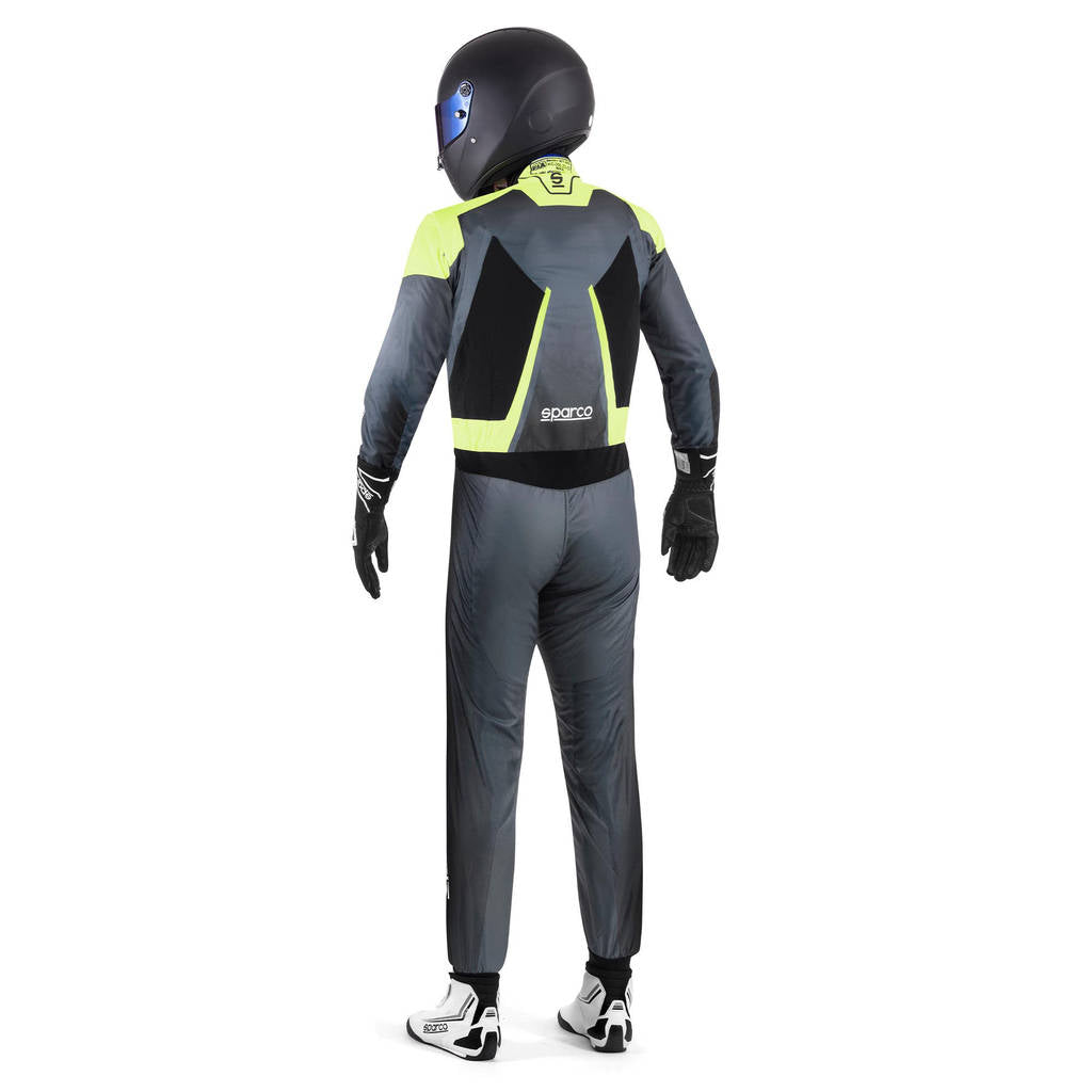 SPARCO 00231062NRGF Karting suit PRIME K 8877-2022 black/yellow 62 Photo-1 