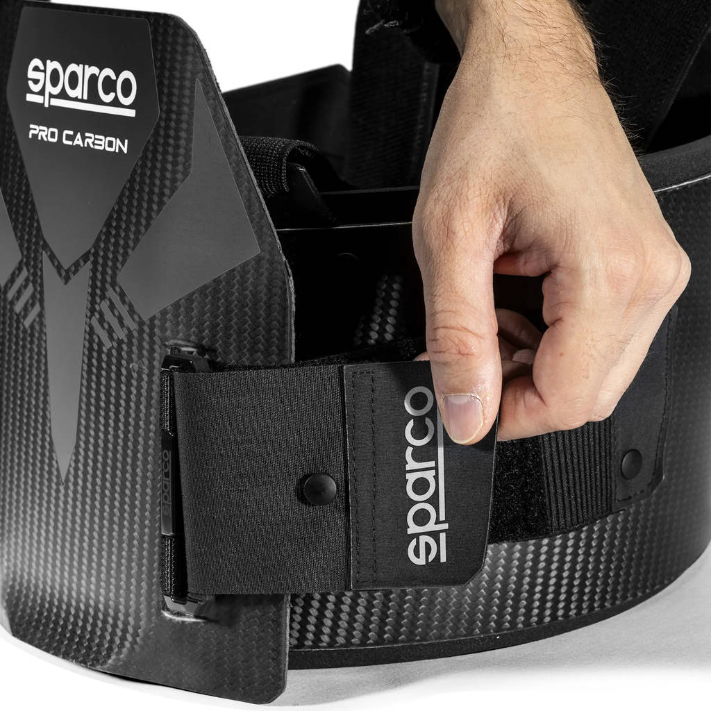 SPARCO 002407KNR0XS Karting protection PRO-CARBON 8870 black XS Photo-1 