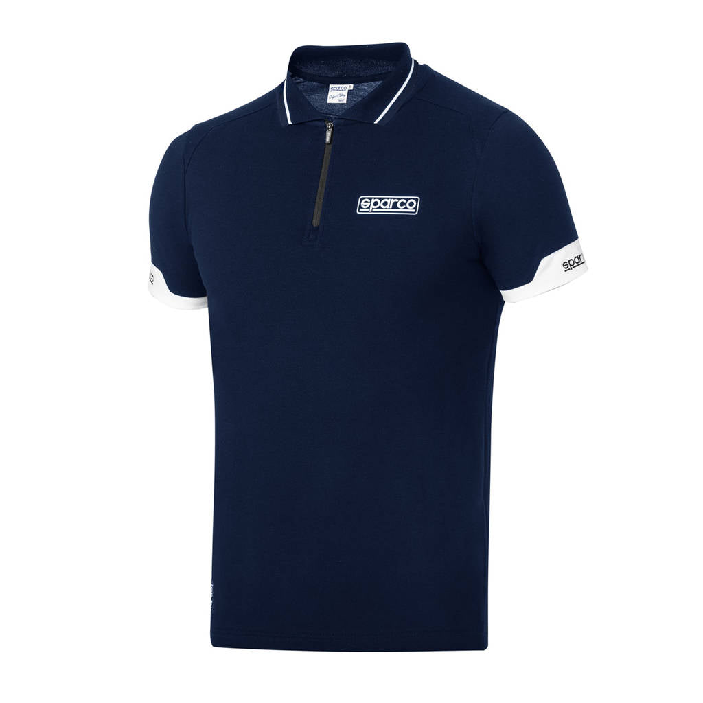 SPARCO 013036NR2M Polo zip black M Photo-2 