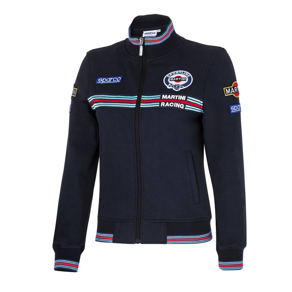 SPARCO 013033MRBM3L Full zip sweatshirt MARTINI RACING LADY navy blue L Photo-2 