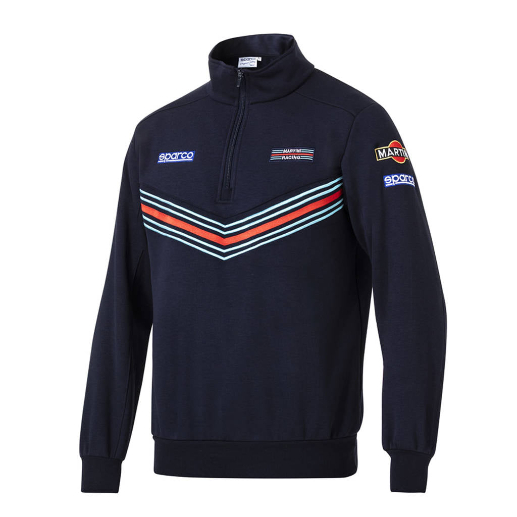 SPARCO 013037MRBM5XXL Half zip sweatshirt MARTINI RACING navy blue 2XL Photo-0 