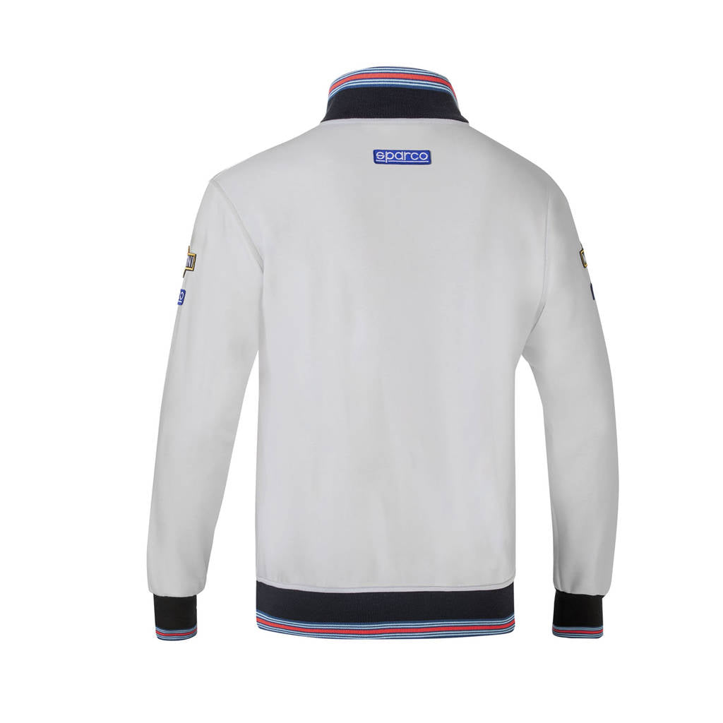 SPARCO 01278MRGR6XXX Full zip sweatshirt MARTINI RACING grey 3XL Photo-1 