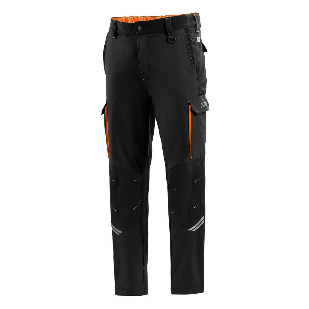SPARCO 02417NRAF6XXX Mechanic's tech trousers TW black/orange 3XL Photo-0 