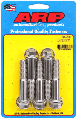 ARP 646-2500 SAE Bolt Kit 1/2-13 X 2.500 hex SS bolts Photo-0 