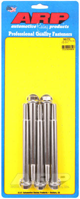 ARP 646-5750 SAE Bolt Kit 1/2-13 x 5.750 hex SS bolts Photo-0 