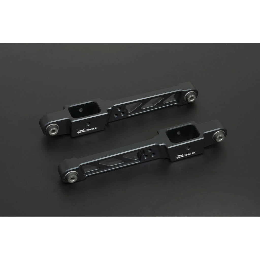 HARDRACE 6922-BLK Rear Lower Arm - ALUMINIUM (Harden Rubber) - 2PCS / SET for HONDA CIVIC '92-96 JDM EG / TYPE-R Photo-0 