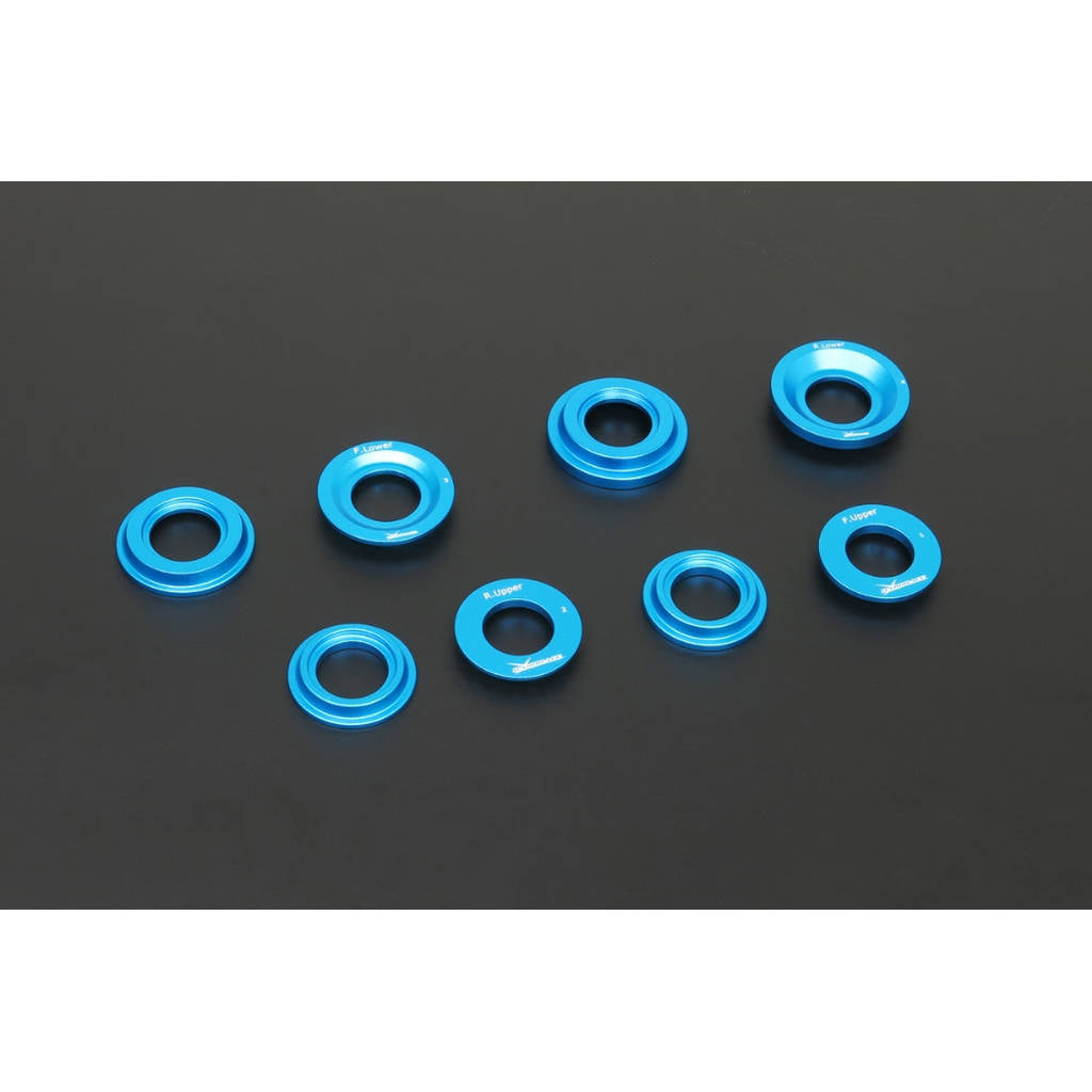 HARDRACE Q0820 Rear Subframe anti-vibration insert - 8PCS / SET for SUBARU WRX / STI '14-21 Photo-0 