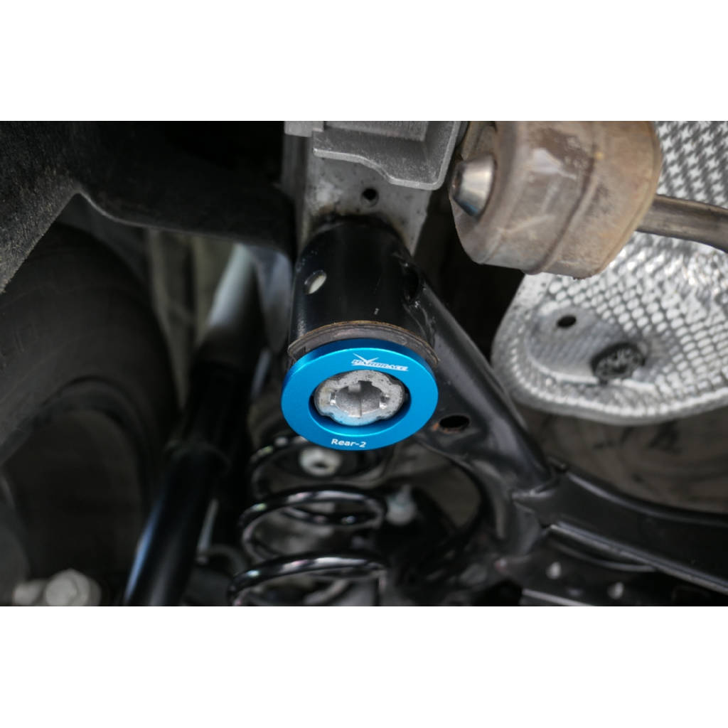 HARDRACE Q0856 Rear Subframe Anti-Vibration Insert, 4pcs for VW Golf R (MK8.5) 2024- / Golf R 8 2021- / Tiguan 2016- Photo-7 