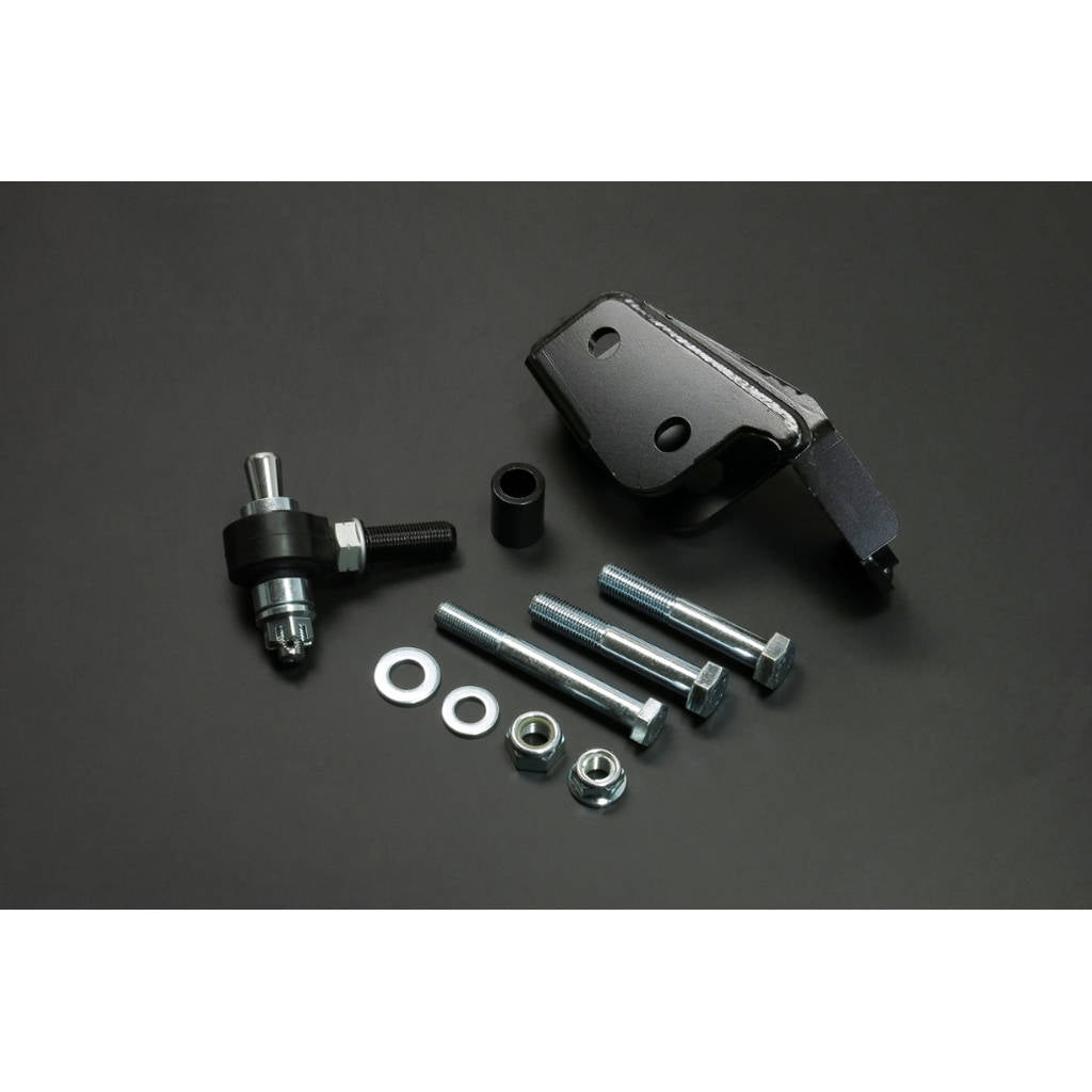 HARDRACE Q0860 REVERSE Tie Rod End +Front PANHARD ROD EXTENSION BRACKET for LHD USE / for 3"+ LIFT- 2PCS / SET for SUZUKI JIMNY '18- Photo-0 