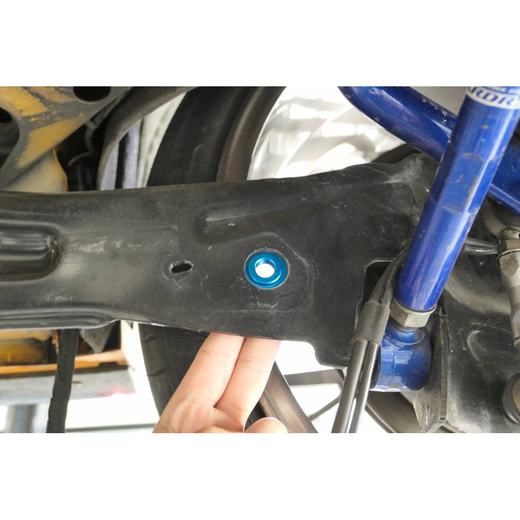 HARDRACE Q0870 Rear Trailing Arm REINFORCEMENT Brace - 2PCS / SET for MULTI-LINK Rear AXLE for FORD FOCUS MK4 '19- Photo-8 