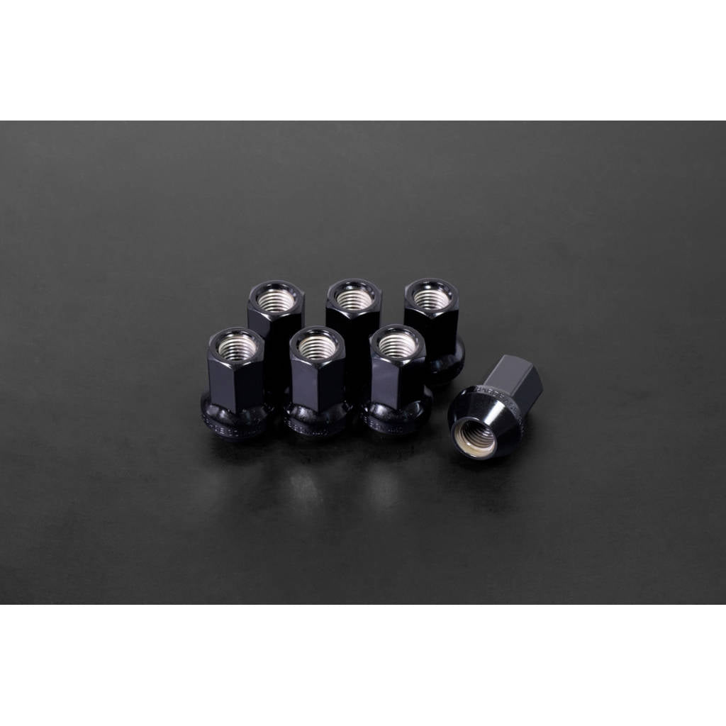 HARDRACE Q0935 Wheel lug nuts - M12 x 1.5, LENGTH: 35mm OPEN-END TYPE, 60° CONICAL SEAT 20PCS / SET Photo-0 