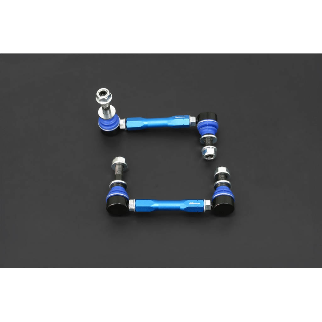 HARDRACE Q0937 Front Adjustable Stabilizer LINK - for LIFTED CARS 2PCS / SET RANGE: 119-150mm M12 STUD for TOYOTA TACOMA '05- / 4RUNNER '02-LAND CRUISER PRADO '02- / FJ CRUISER 07-17 / HILUX '04- / FORTUNER '04- / LEXUS GX '02-09 Photo-0 