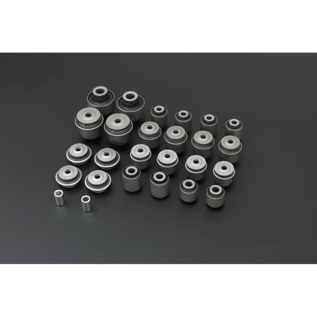 HARDRACE Q0969 Complete Bushing Kit (Harden Rubber) 26PCS / SET for HONDA S2000 AP2 '04-09 Photo-0 