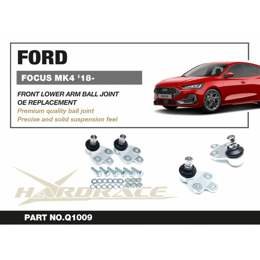 HARDRACE Q1009 Front Lower Arm Ball Joint - 2PCS / SET OE Replacement for FORD FOCUS MK4 '19- Photo-1 