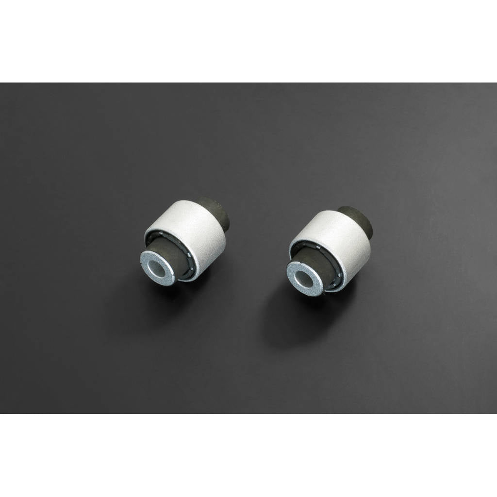 HARDRACE Q1047 Front Lower Front STRAIGHT Arm SHOCK Bushing (Harden Rubber) - 2PCS / SET for TESLA MODEL 3 '17- Photo-0 