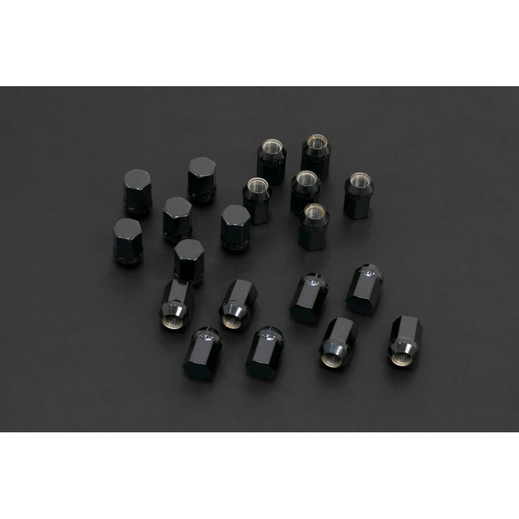 HARDRACE Q1223 Wheel lug nuts - HEX 21, M14 x 1.5, LENGTH: 35MM CLOSE-END TYPE, 60° CONICAL SEAT 20PCS / SET Photo-0 