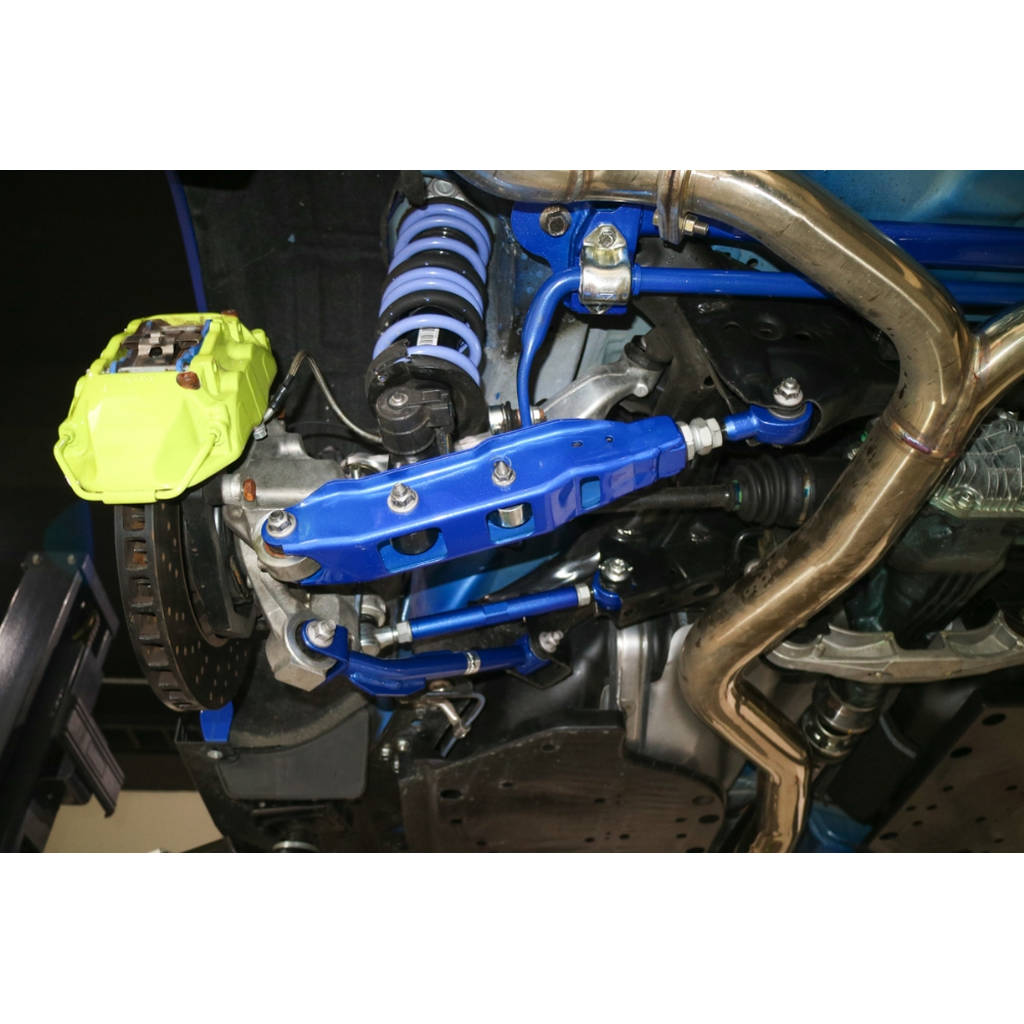 HARDRACE Q1264 Rear Lower Control Arm / Camber Kit (Harden Rubber) - 2PCS / SET for SUBARU WRX '22- Photo-7 