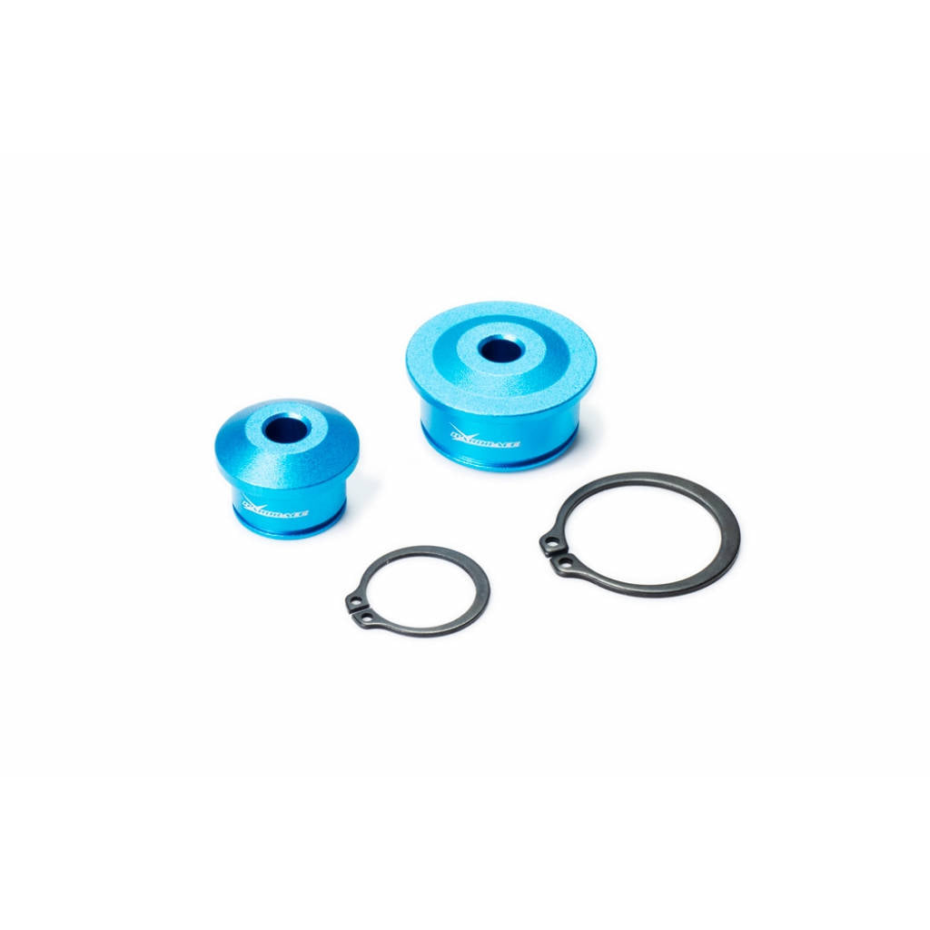 HARDRACE Q1027 SHIFTER CABLE Bushing (SOLID ALUMINUM) - 2PCS / SET for HONDA CIVIC FD / FB / FC / FK / FK2 / FK8 MT '07- Photo-2 