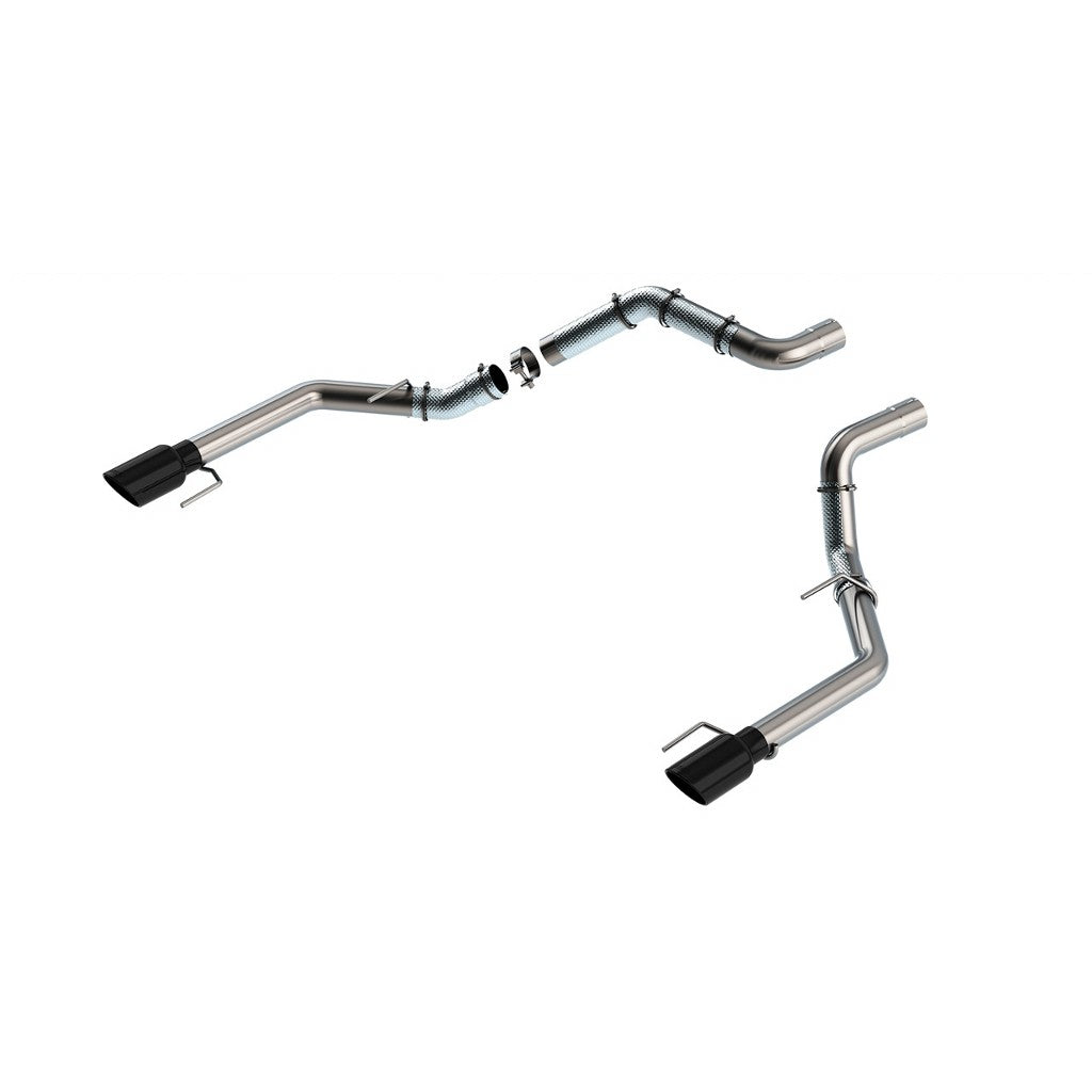 BORLA 60727BC Tail Pipe Kit 3" (4.50" Black Chrome Tips) for FORD F-150 Raptor 2021- / Raptor R Photo-0 