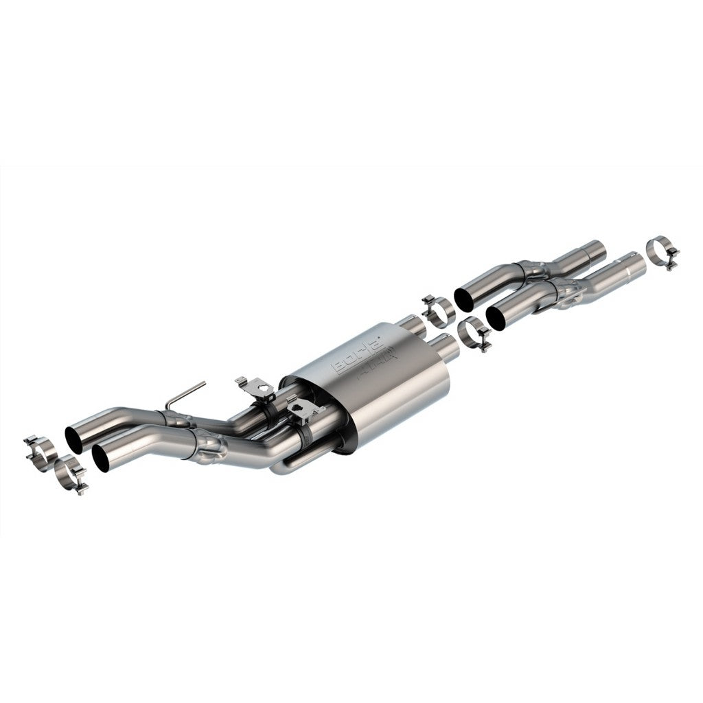 BORLA 60728 Mid-Section Assembly of Exhaust System ATAK 3" for FORD F-150 Raptor 2021- Photo-0 