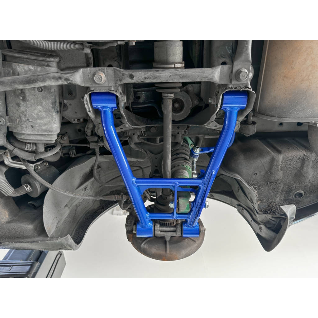 HARDRACE Q1253 Rear tubular lower arm + stab. Link (harden rubber) - 4pcs / set for MAZDA Miata / MX-5 1998-2005 Photo-7 
