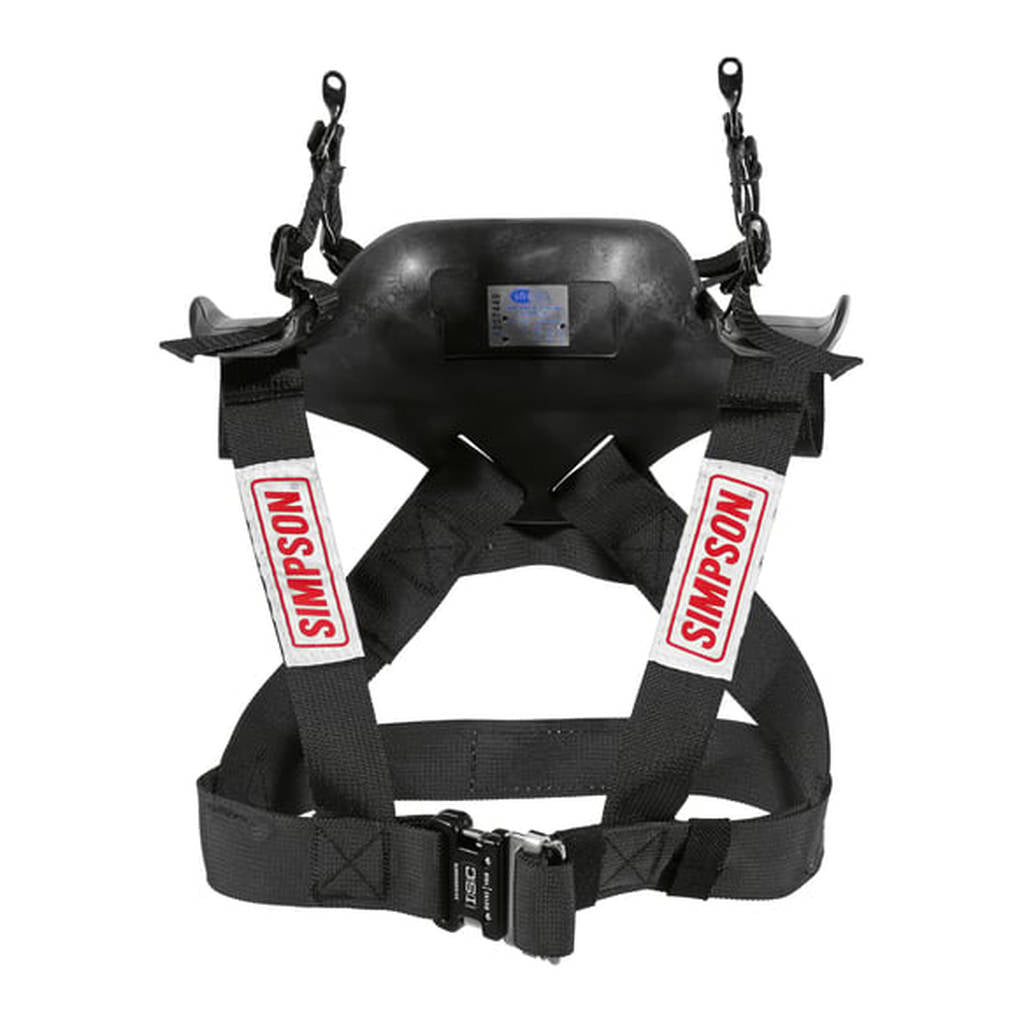 Simpson HS.SML.11.M61.FIA Neck Restraint Hybrid Sport SMALL Adjustable sliding tether w/ M61 quick release helmet anchors Photo-3 