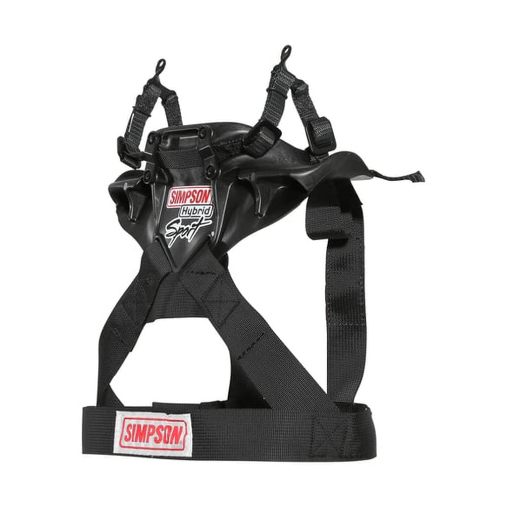 Simpson HS.XLG.11.M61.FIA Neck Restraint Hybrid Sport X-LARGE Adjustable sliding tether w/ M61 quick release helmet anchors Photo-4 