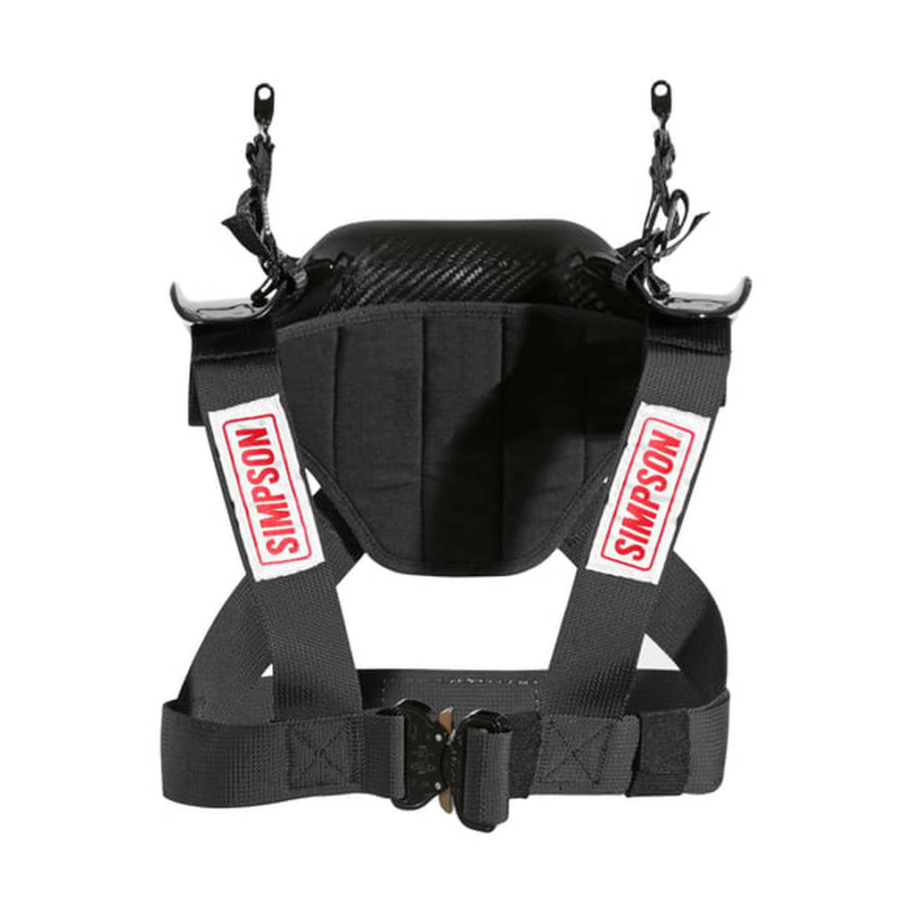 Simpson HYPL.XLG.11.M61.FIA Neck Restraint Hybrid ProLite X-LARGE Adjustable sliding tether w/ M61 Quick Helmet Anchors Photo-4 