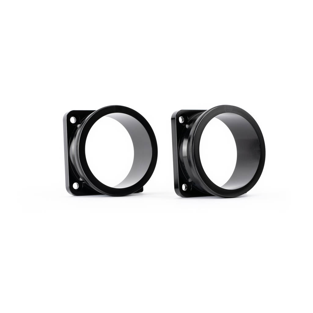 AMS ALP.07.08.0020-1 Throttle Body to QuickClamp Adapter Flange Set for Nissan GT-R (R35) Photo-1 
